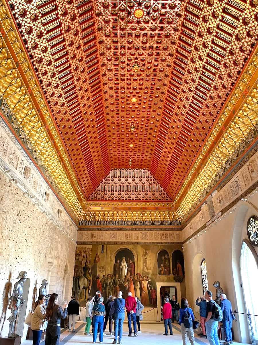 Inside of Alcázar, Segovia Inside of Alcázar, Segovia