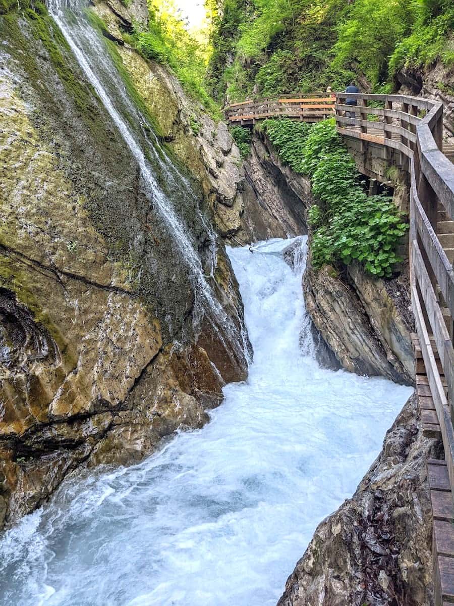 Almbachklamm Gorge, Berchtesgaden Almbachklamm Gorge, Berchtesgaden