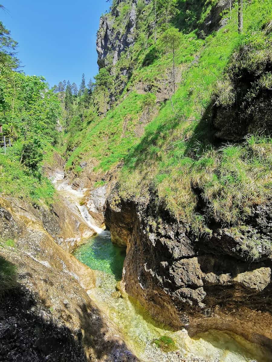 Almbachklamm Gorge, Berchtesgaden Almbachklamm Gorge, Berchtesgaden