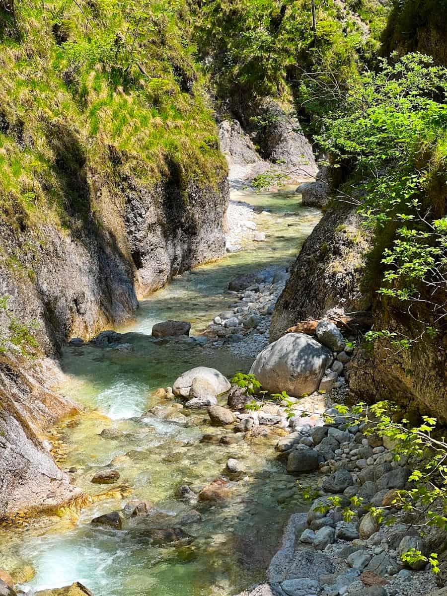 Almbachklamm Gorge, Berchtesgaden Almbachklamm Gorge, Berchtesgaden