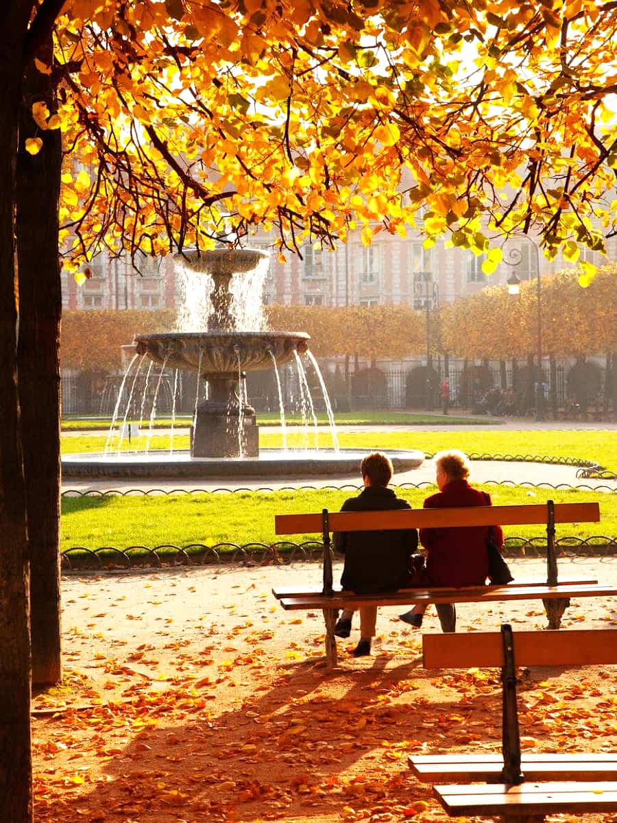 Autumn in Le Marais Autumn in Le Marais