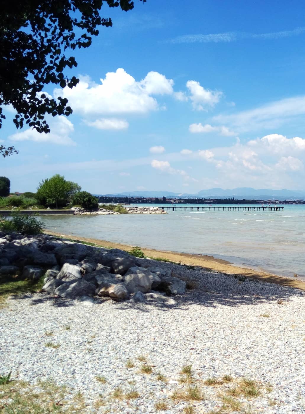 Beach Punta Gro Sirmione Beach Punta Gro Sirmione