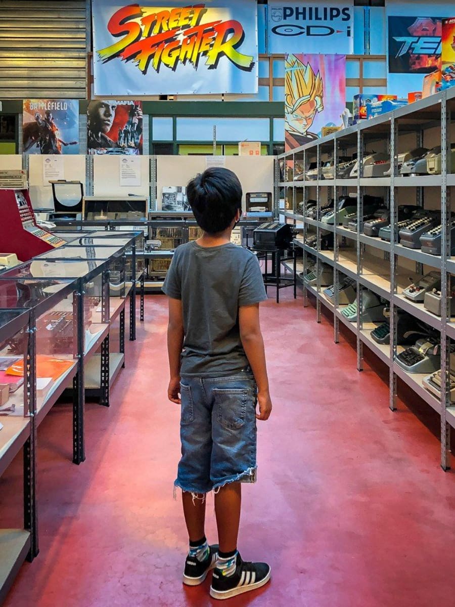 Inside of Bonami Computer Museum, Zwolle