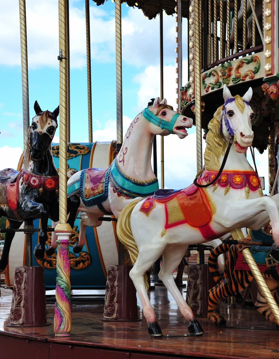 Carousel in Honfleur Carousel in Honfleur