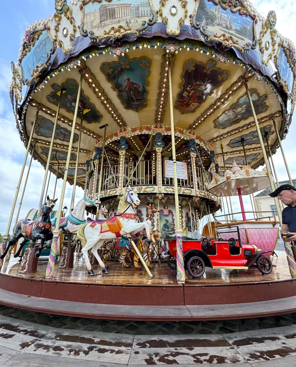 Carousel in Honfleur Carousel in Honfleur
