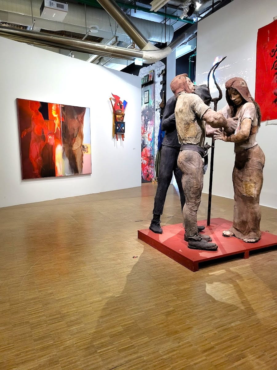 Inside of Centre Pompidou, Le Marais Inside of Centre Pompidou, Le Marais