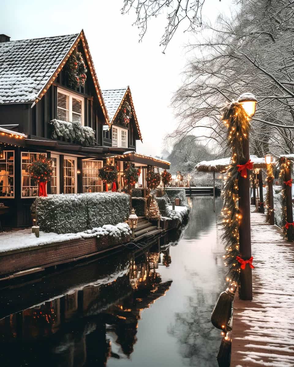 Christmas in Giethoorn