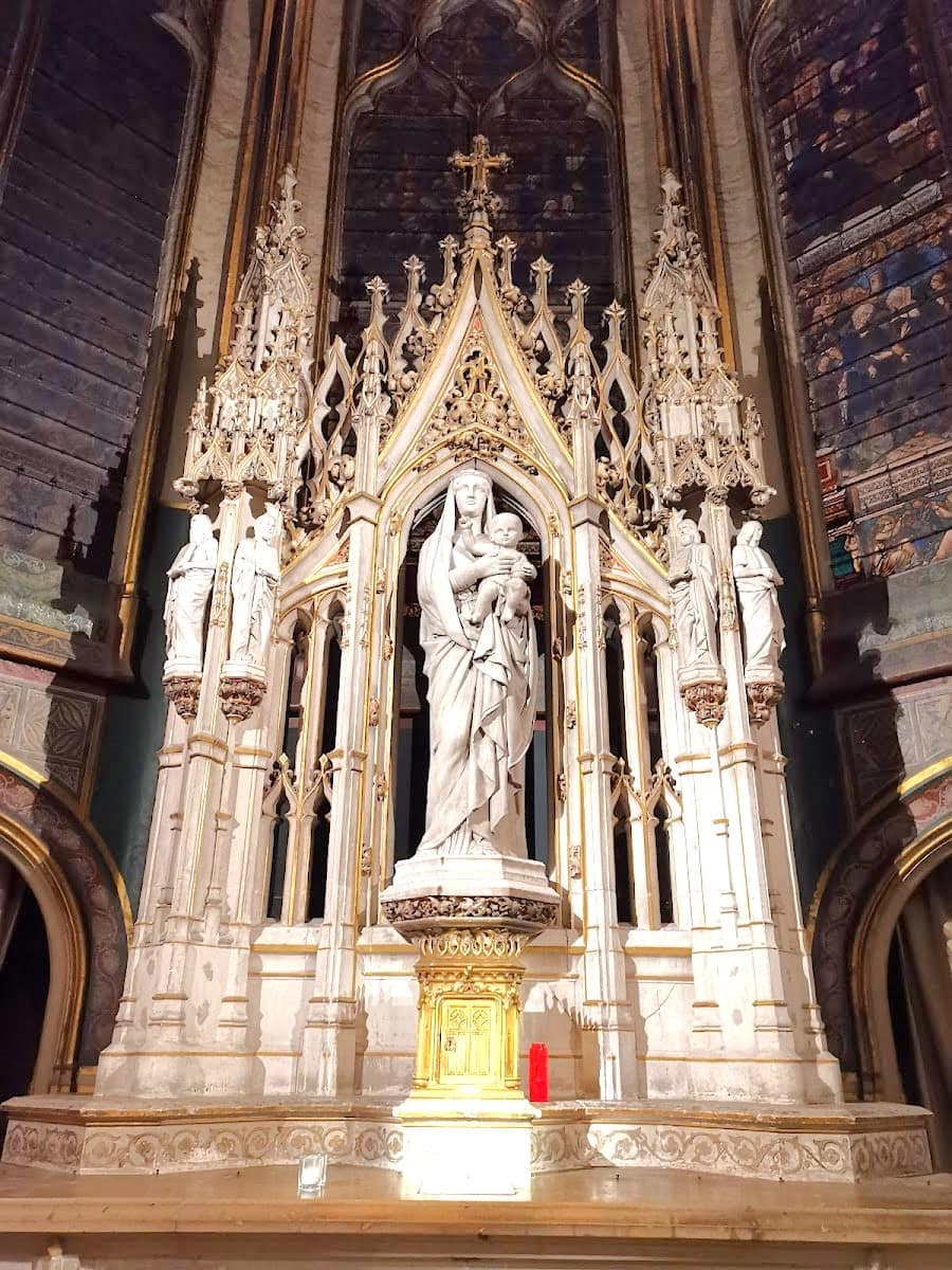 Inside of Church of Saint-Gervais, Le Marais Inside of Church of Saint-Gervais, Le Marais