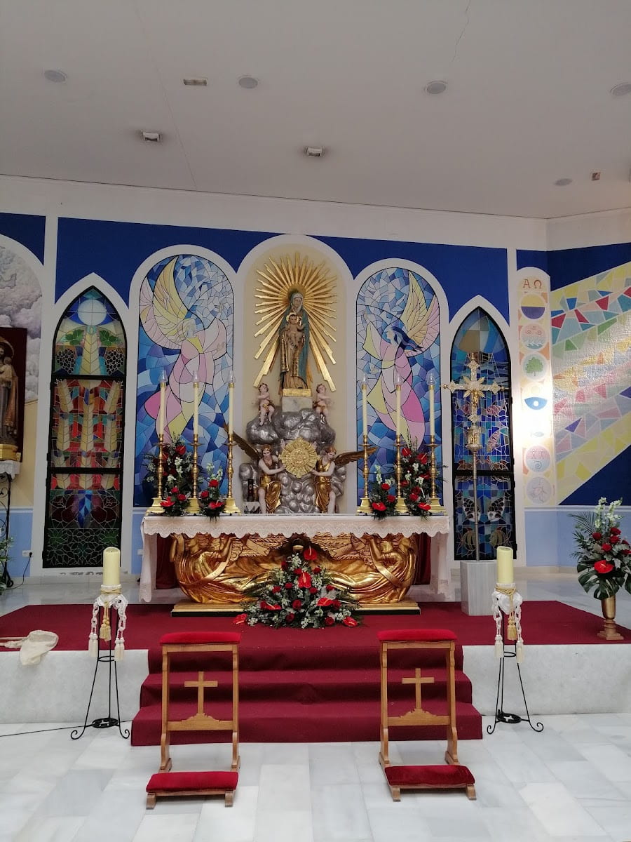 Inside of Church of Virgen de las Nieves, Calpe