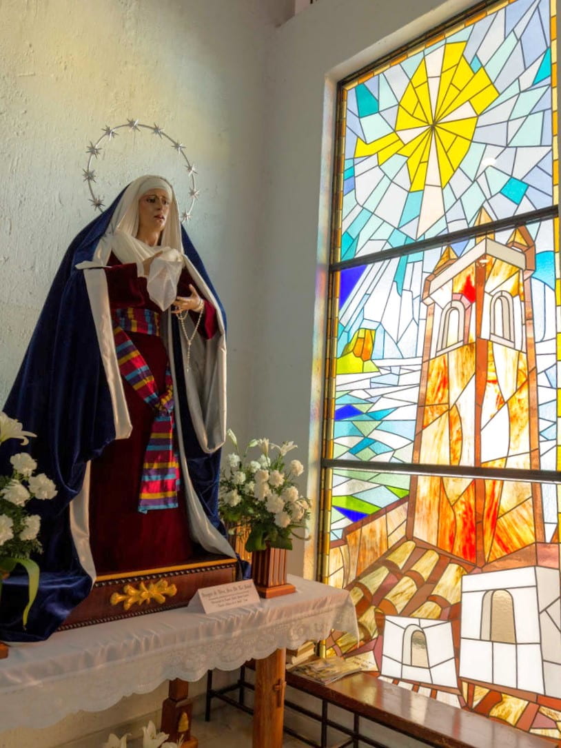 Inside of Church of Virgen de las Nieves, Calpe