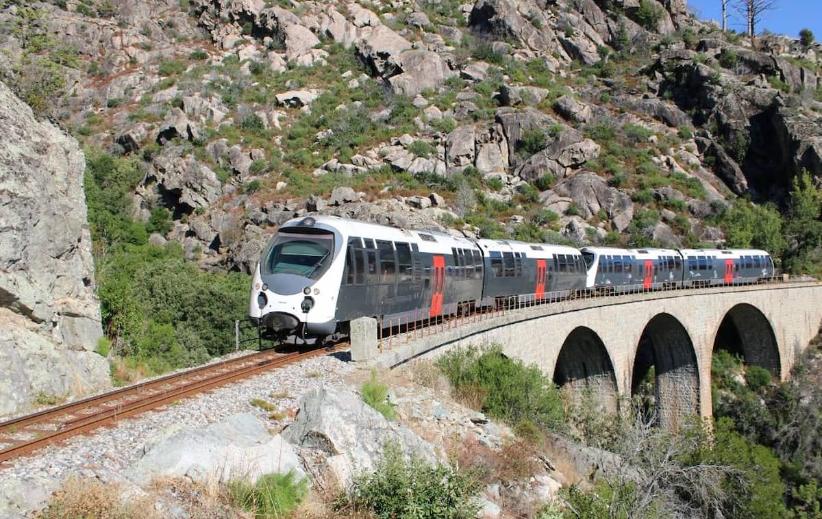Corsican Train Journey Ajaccio