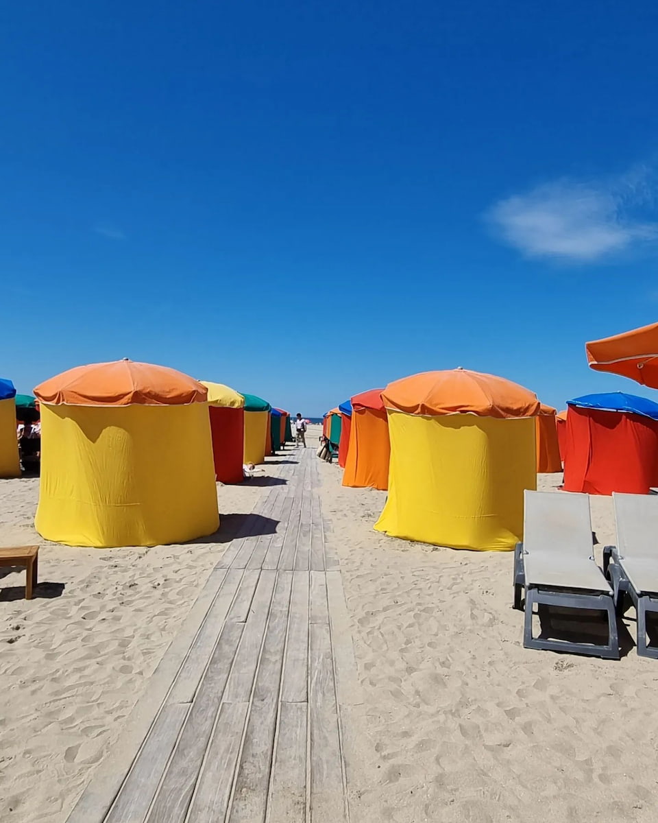 Deauville Beaches, France Deauville Beaches, France