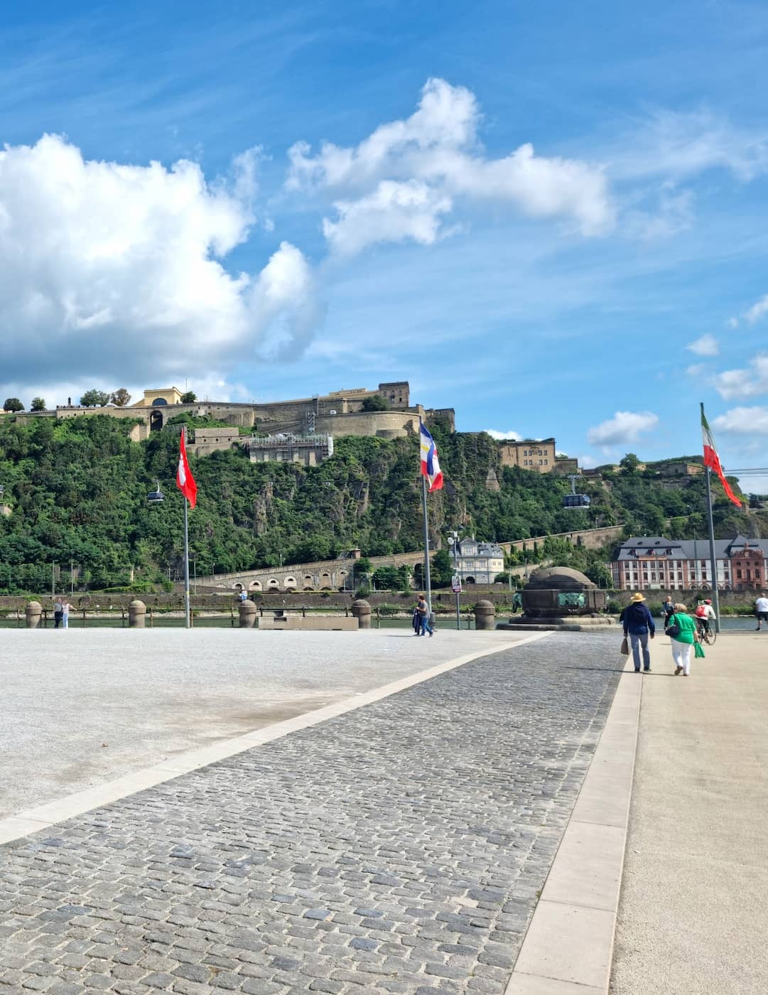 Deutsches Eck Koblenz Deutsches Eck Koblenz