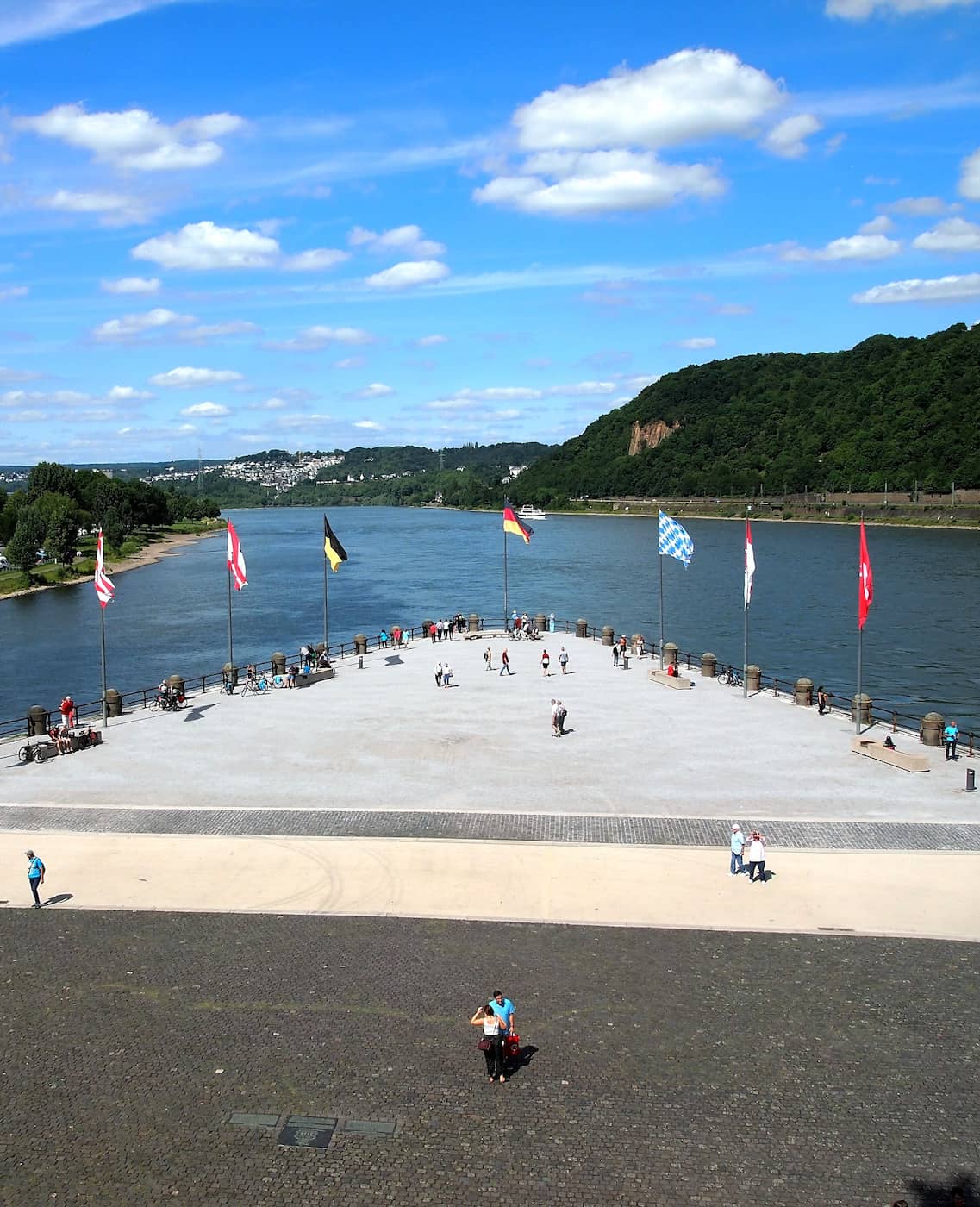 Deutsches Eck Koblenz Deutsches Eck Koblenz