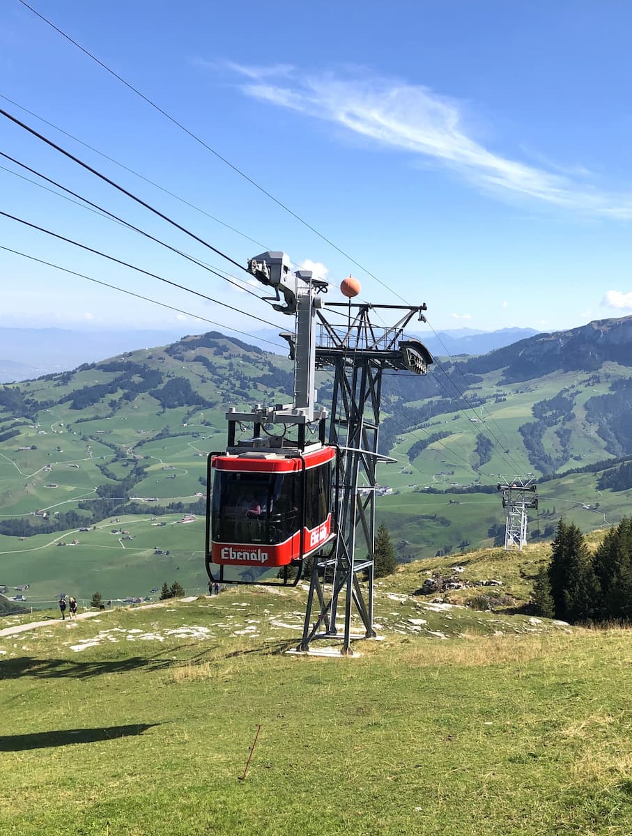 Ebenalp Cable Car Switzerland Ebenalp Cable Car Switzerland