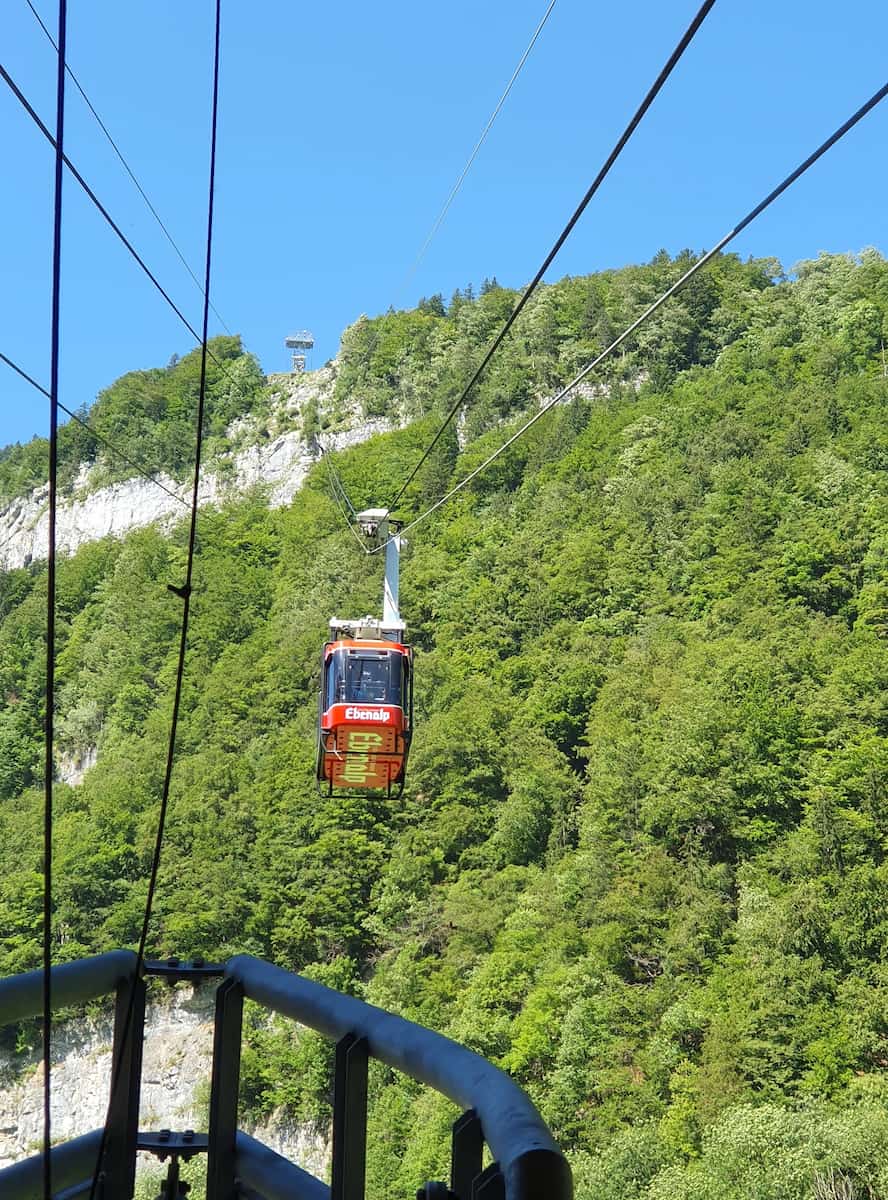 Ebenalp Cable Car Switzerland Ebenalp Cable Car Switzerland