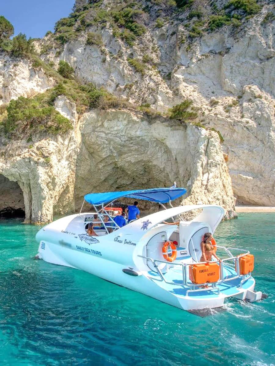 Glass-Bottom Boat Tour, Laganas