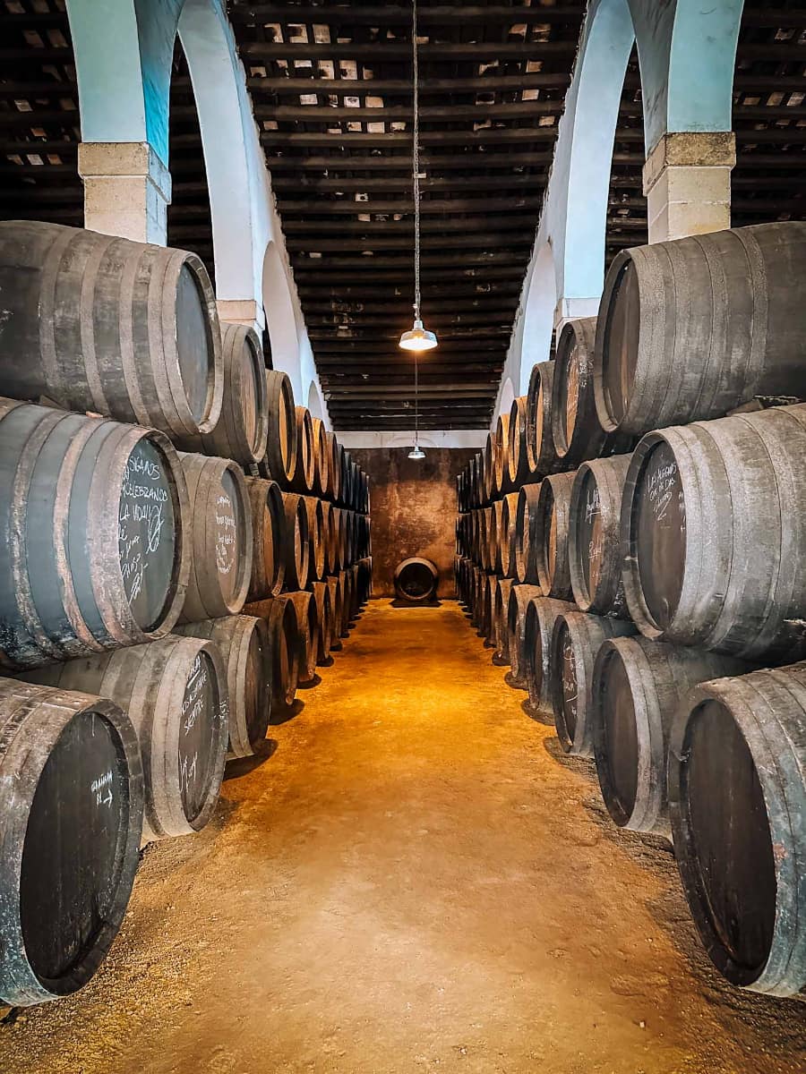 Inside of González-Byass, Jerez de la Frontera
