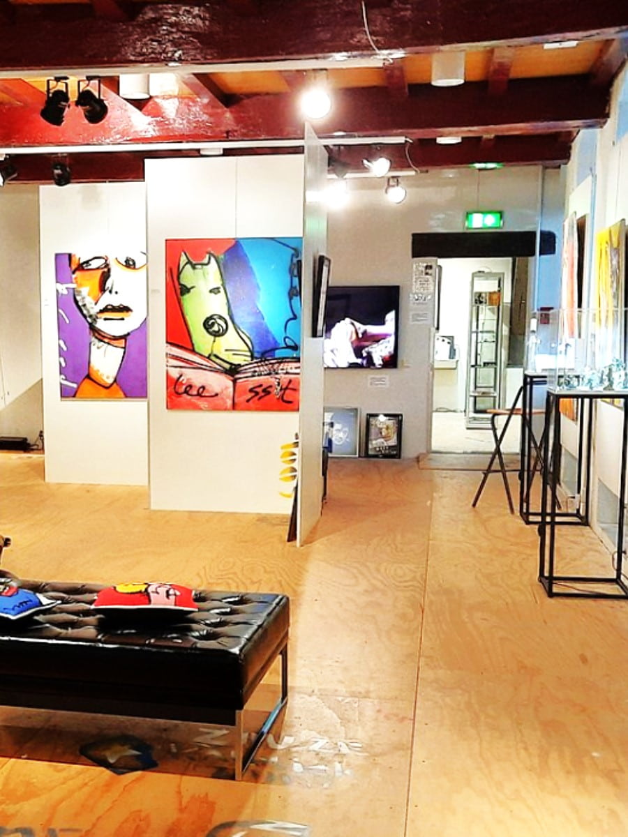 Inside of Herman Brood Museum, Zwolle