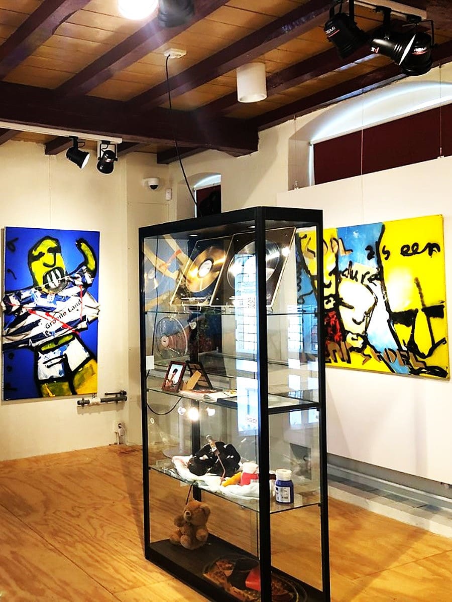Inside of Herman Brood Museum, Zwolle
