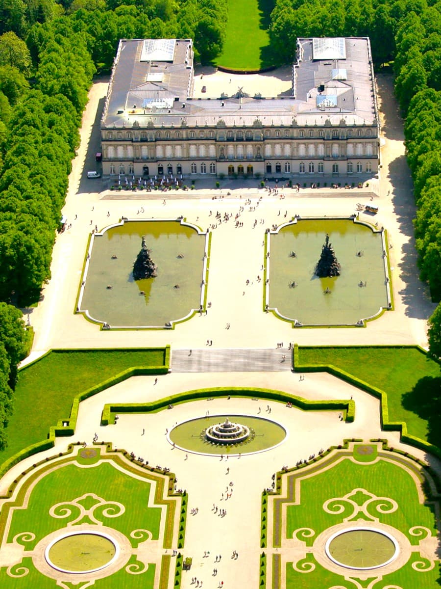 Herrenchiemsee Palace, Bavaria Herrenchiemsee Palace, Bavaria