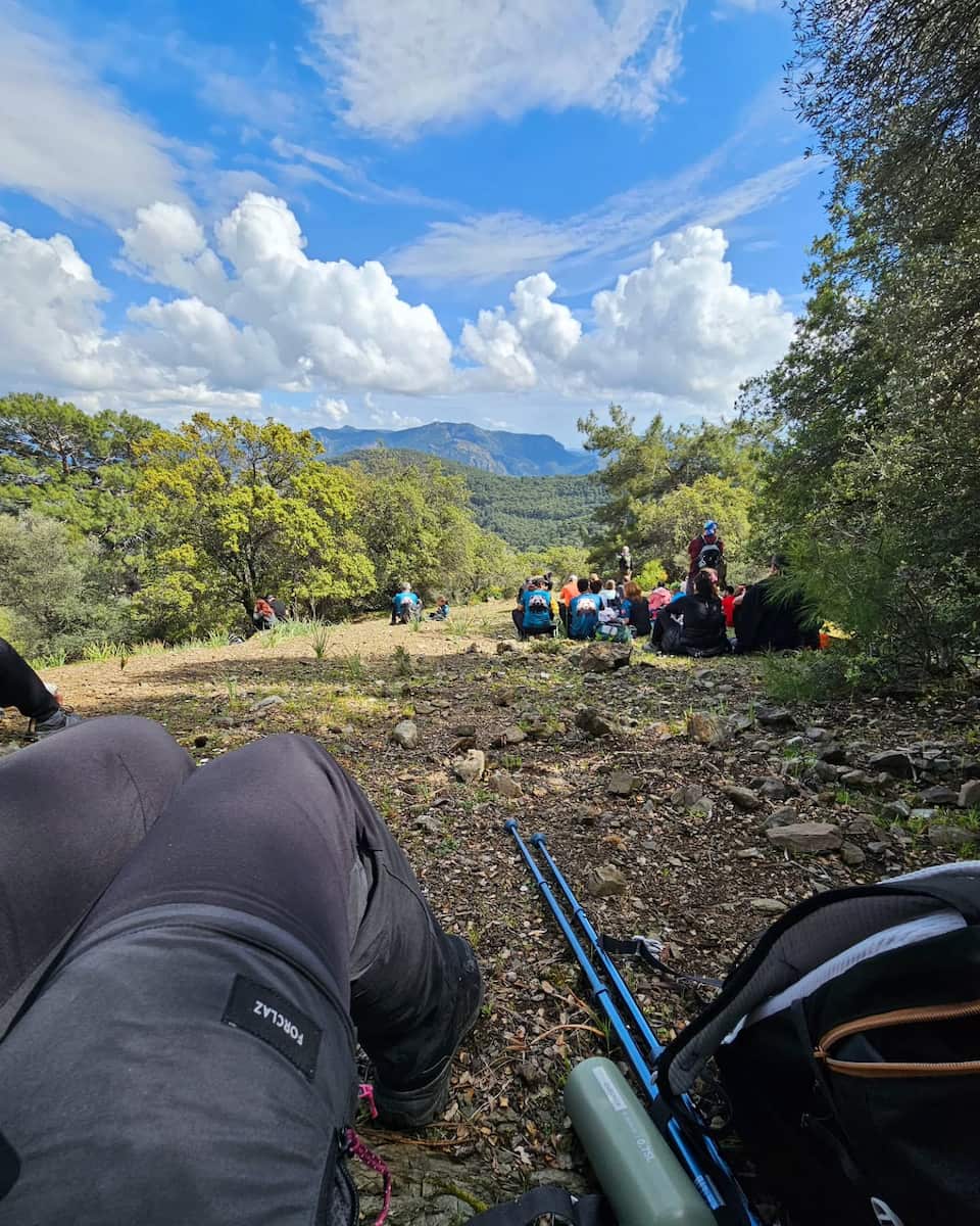 Hiking Through Lefkada Forest Trails