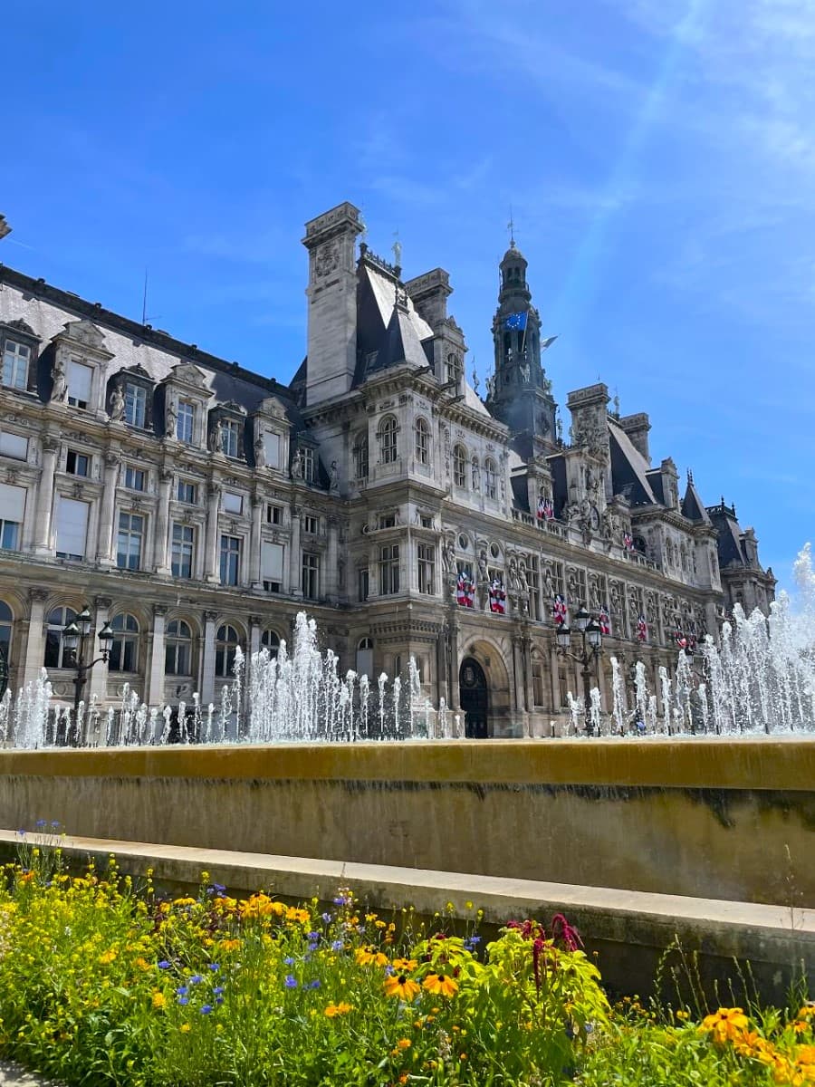 Hôtel de Ville inside, Le Marais Hôtel de Ville inside, Le Marais