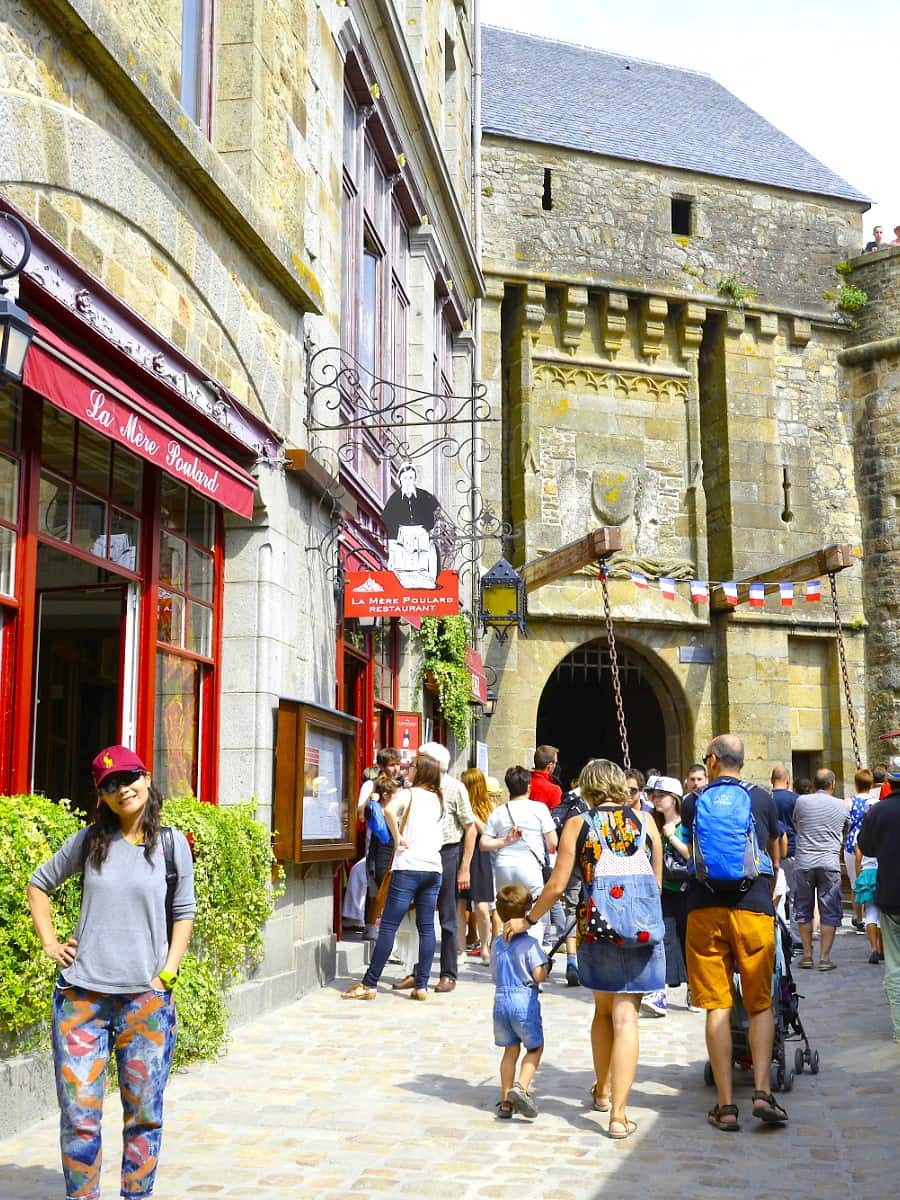 La Grande Rue, Mont-Saint-Michel La Grande Rue, Mont-Saint-Michel