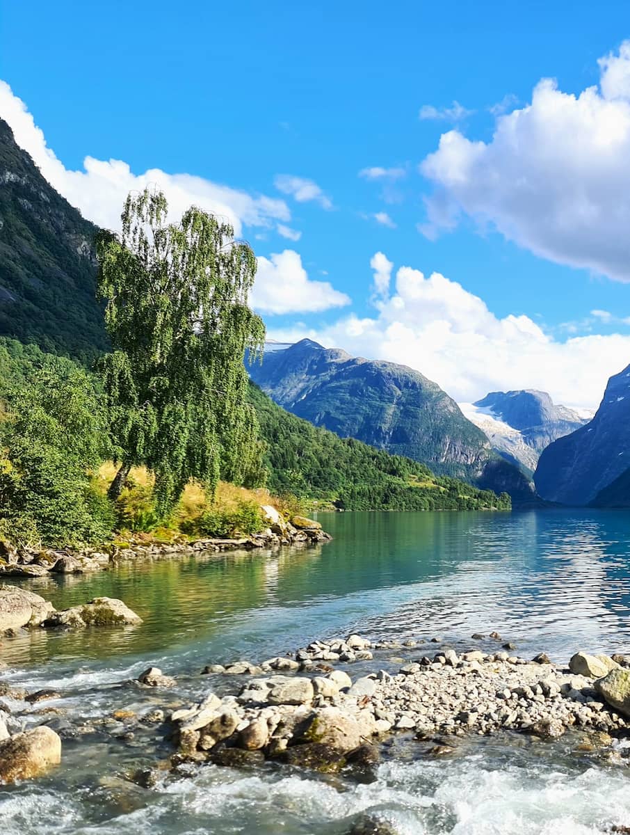 Lake Lovatnet, Norway
