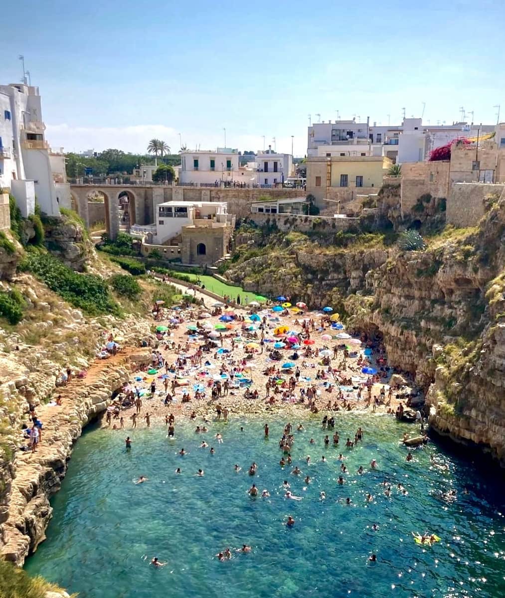 Lama Monachile Beach, Polignano a Mare