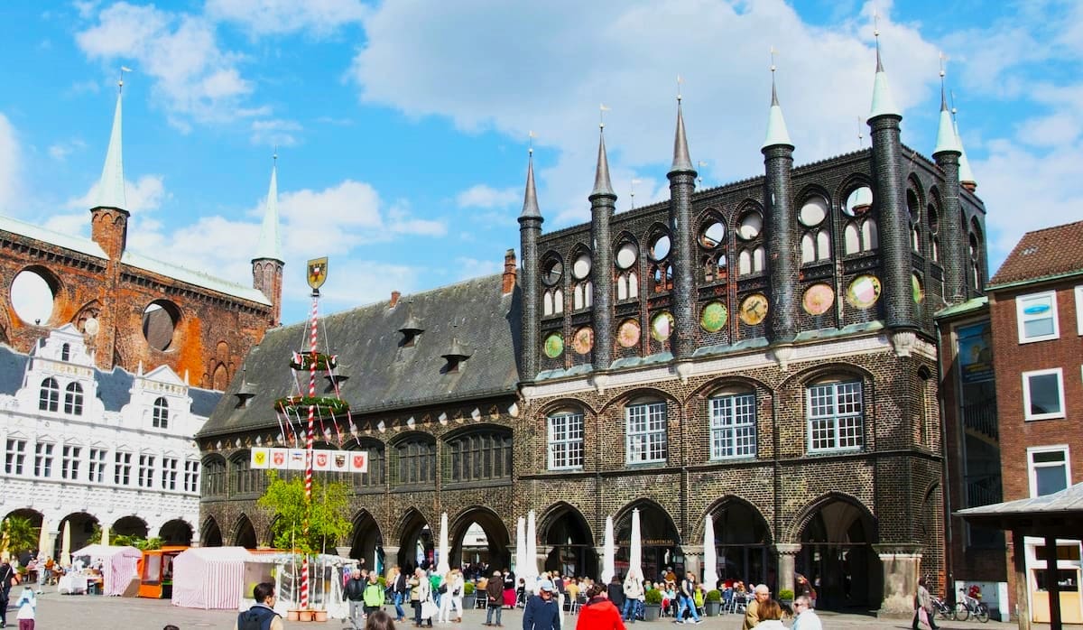 Lübeck Town Hall Rathaus Lübeck Town Hall Rathaus