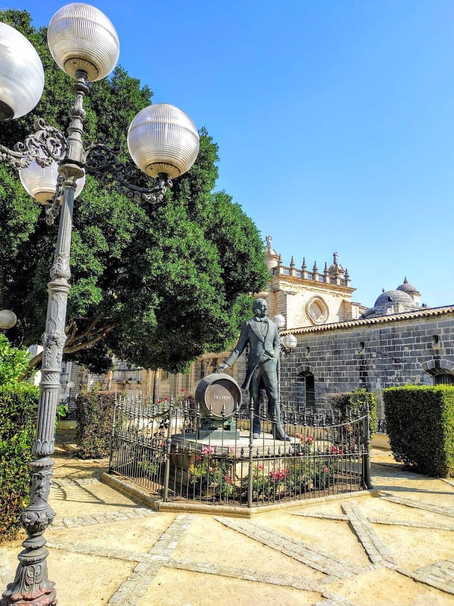 Manuel Maria Gonzalez Statue, Jerez de la Frontera