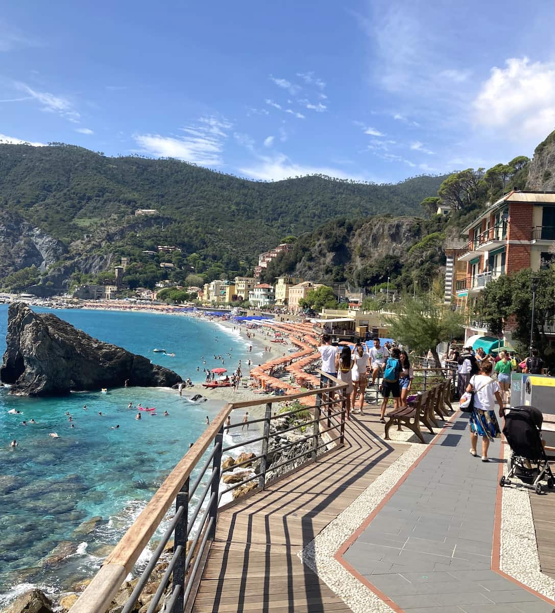 Monterosso Promenade Walk Monterosso Promenade Walk