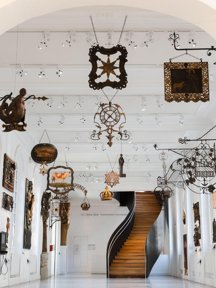 Inside of Musée Carnavalet, Le Marais Inside of Musée Carnavalet, Le Marais