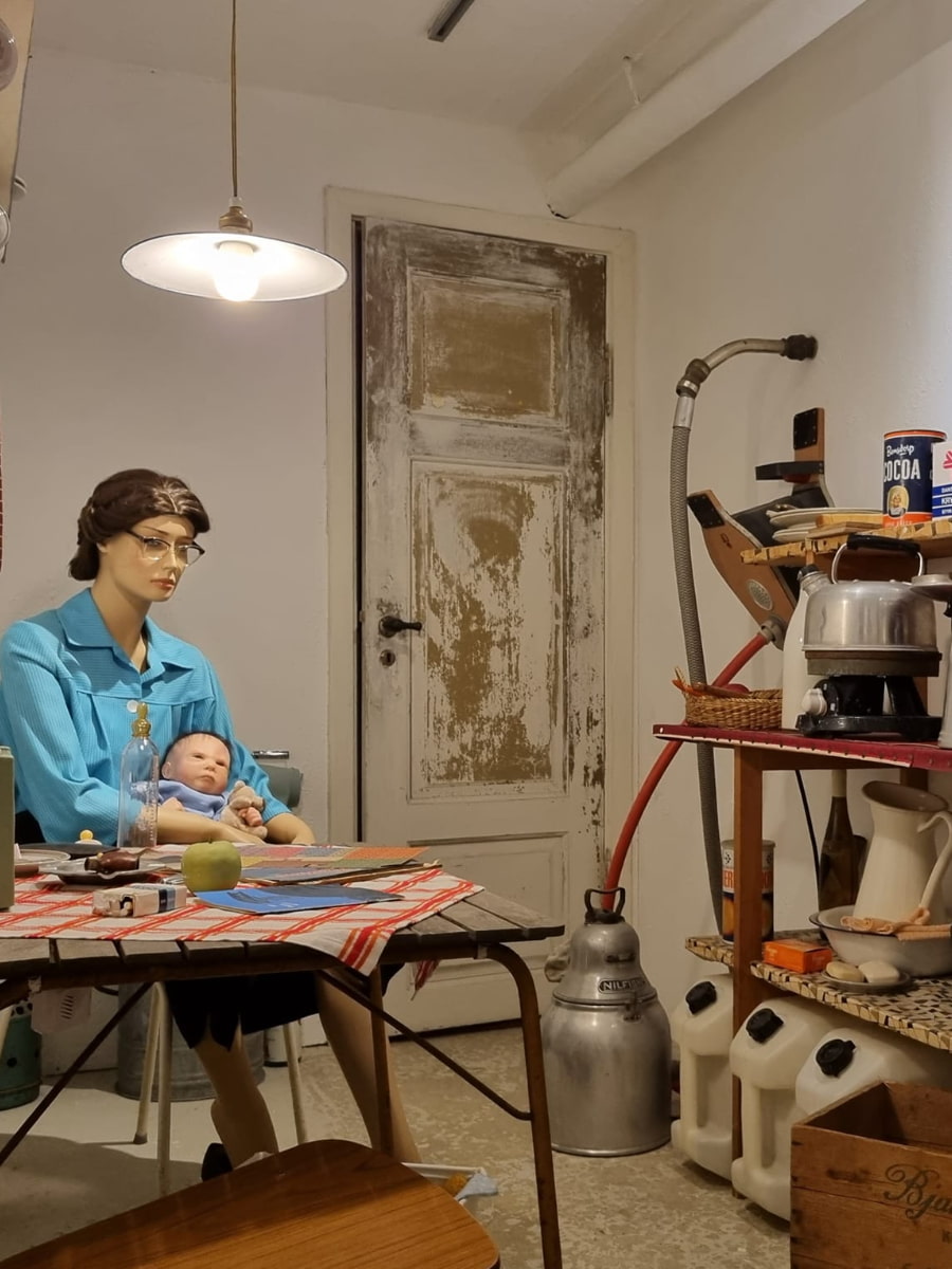 Inside of Odense Bunkermuseum, Odense Inside of Odense Bunkermuseum, Odense