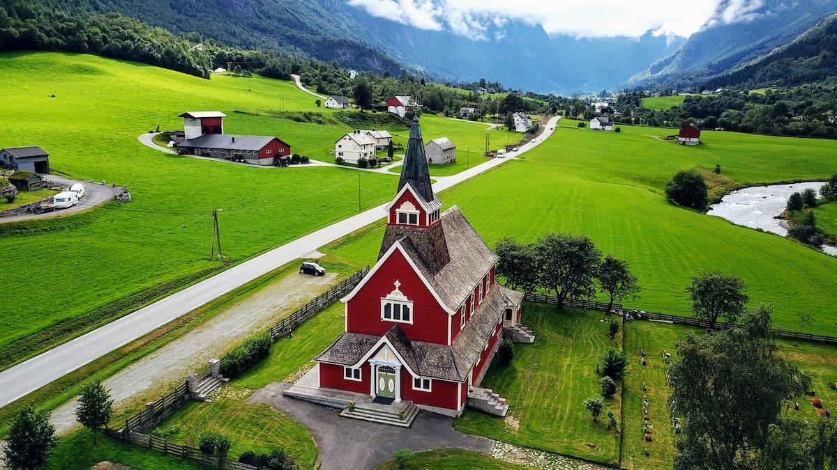 Olden New Church, Norway