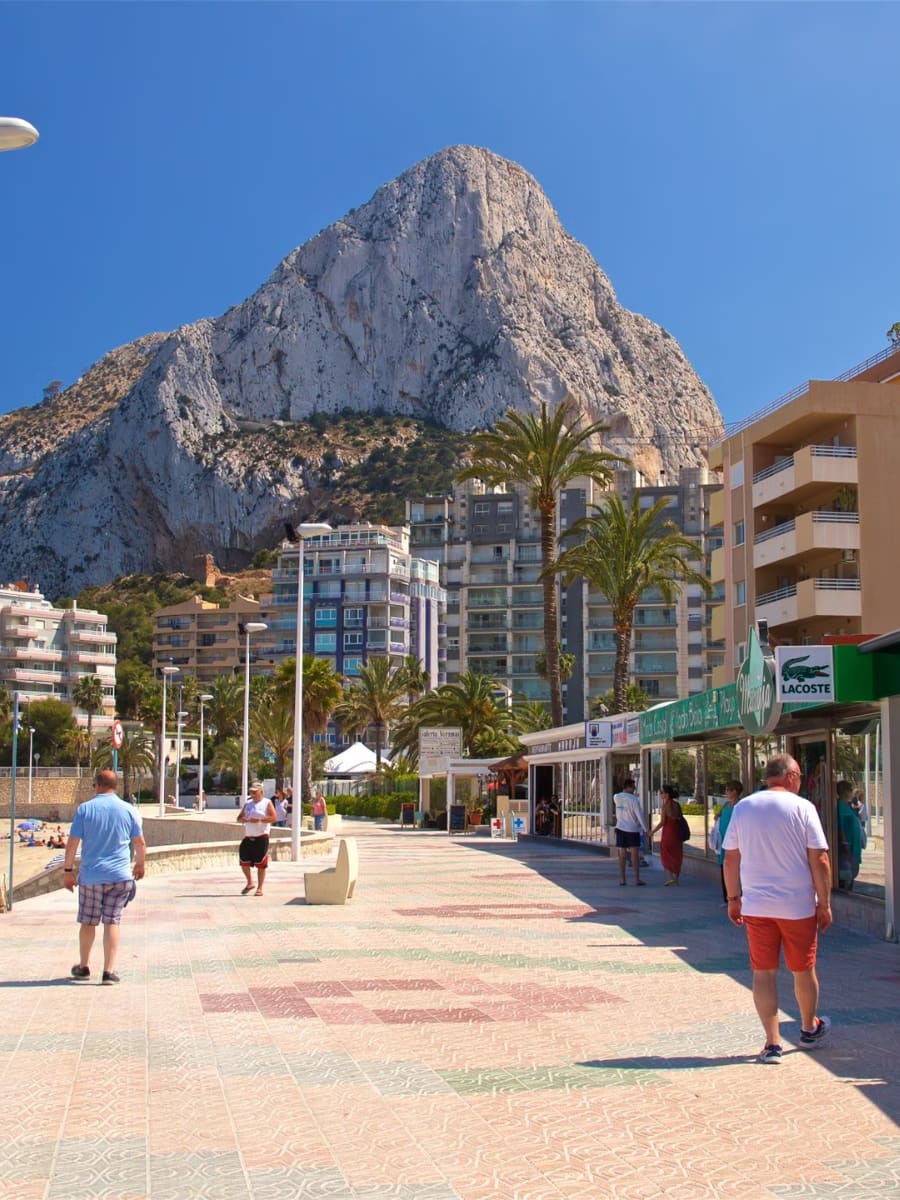 Playa de la Fossa Beach, Calpe