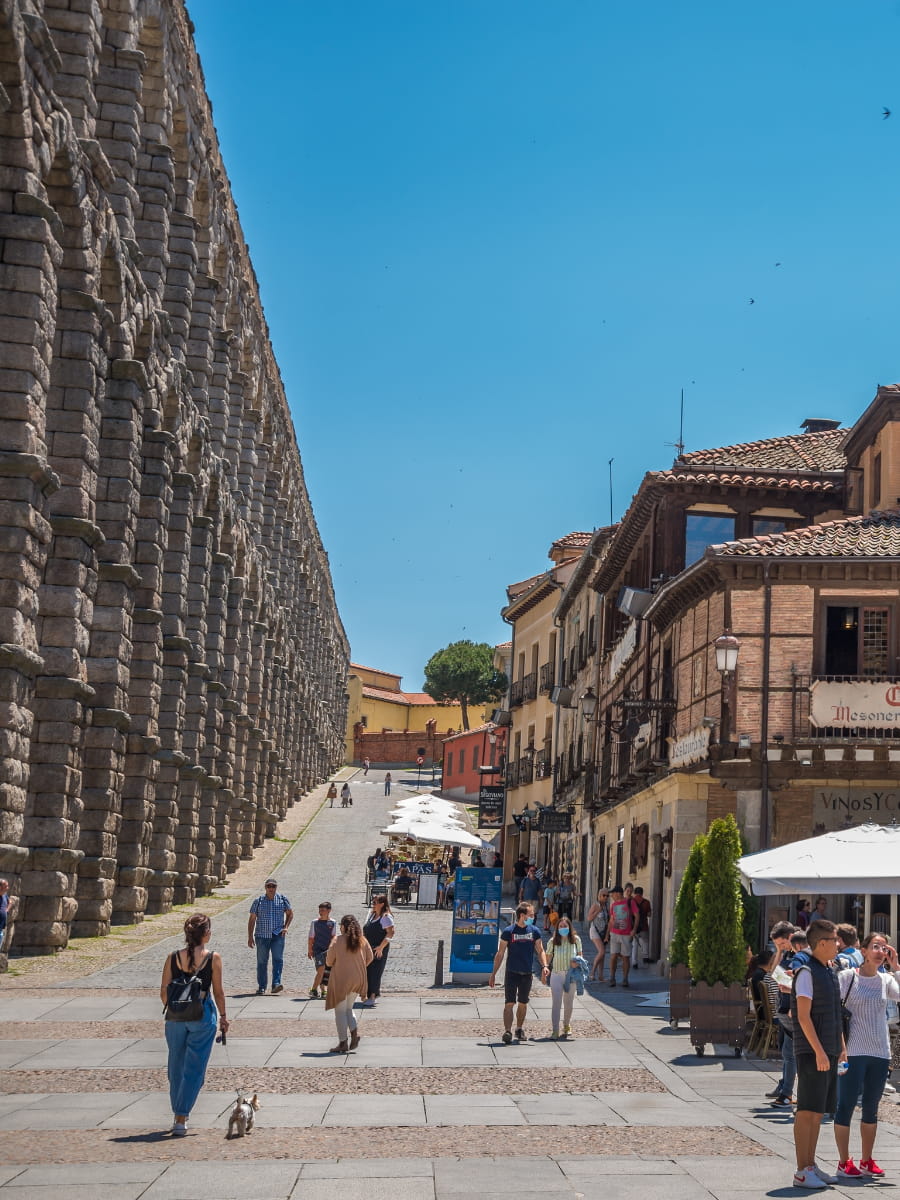 Plaza del Azoguejo Segovia Plaza del Azoguejo Segovia
