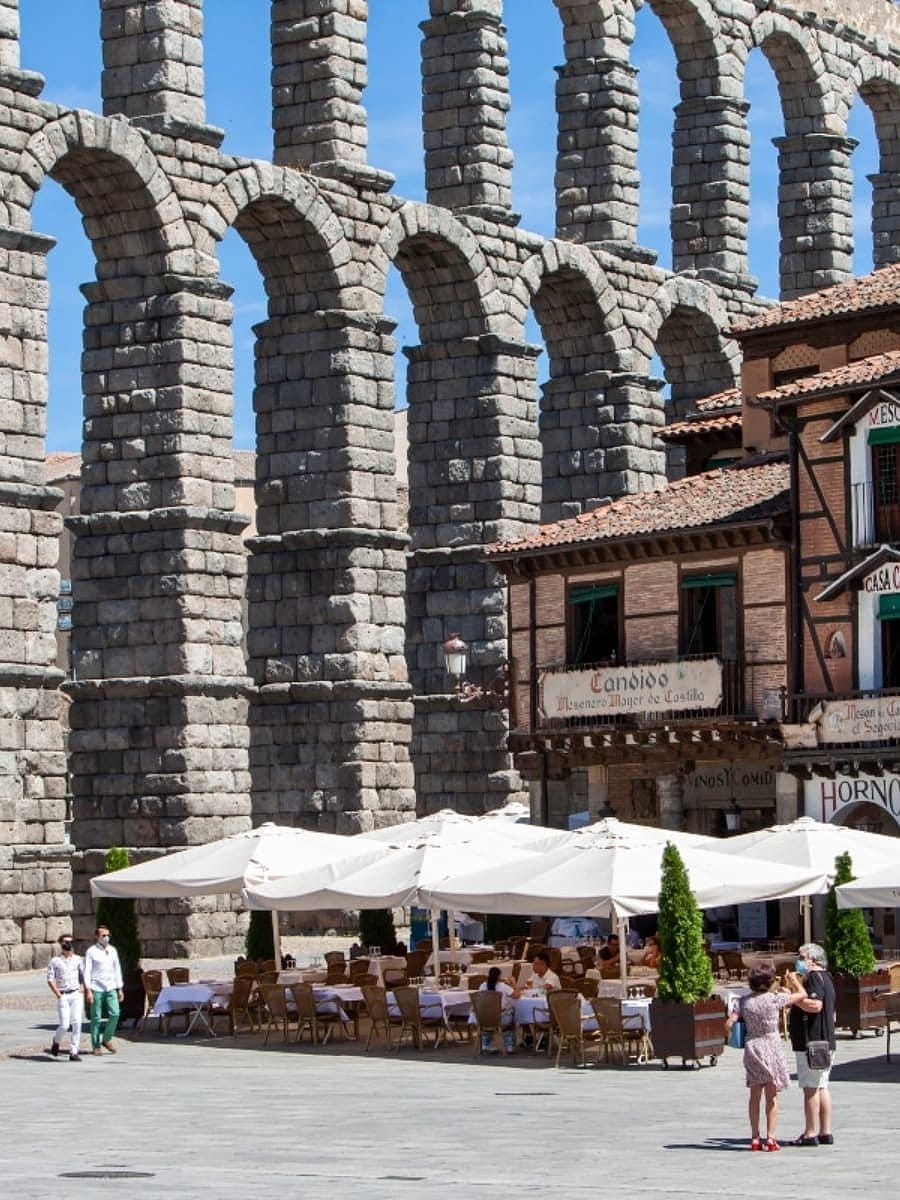 Plaza del Azoguejo Segovia Plaza del Azoguejo Segovia