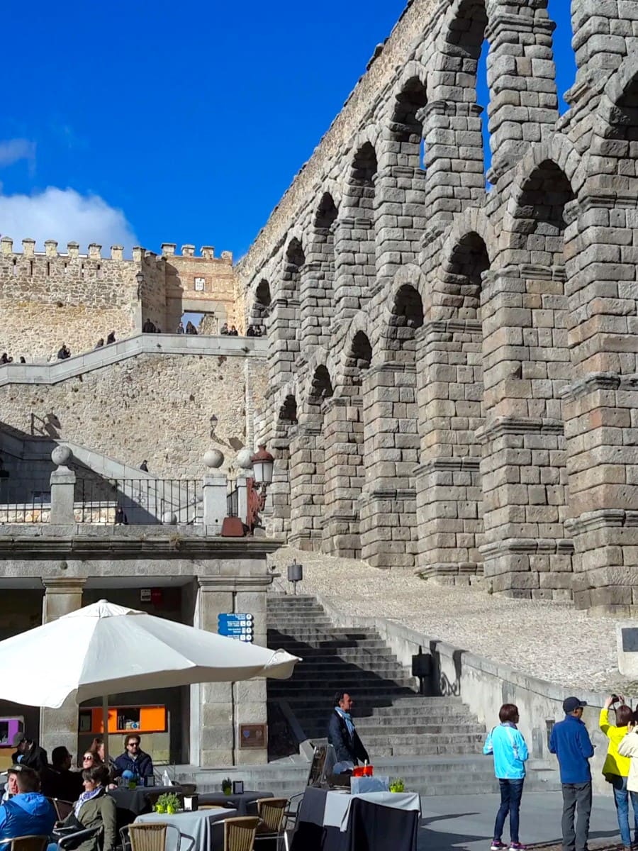 Plaza del Azoguejo Segovia Plaza del Azoguejo Segovia