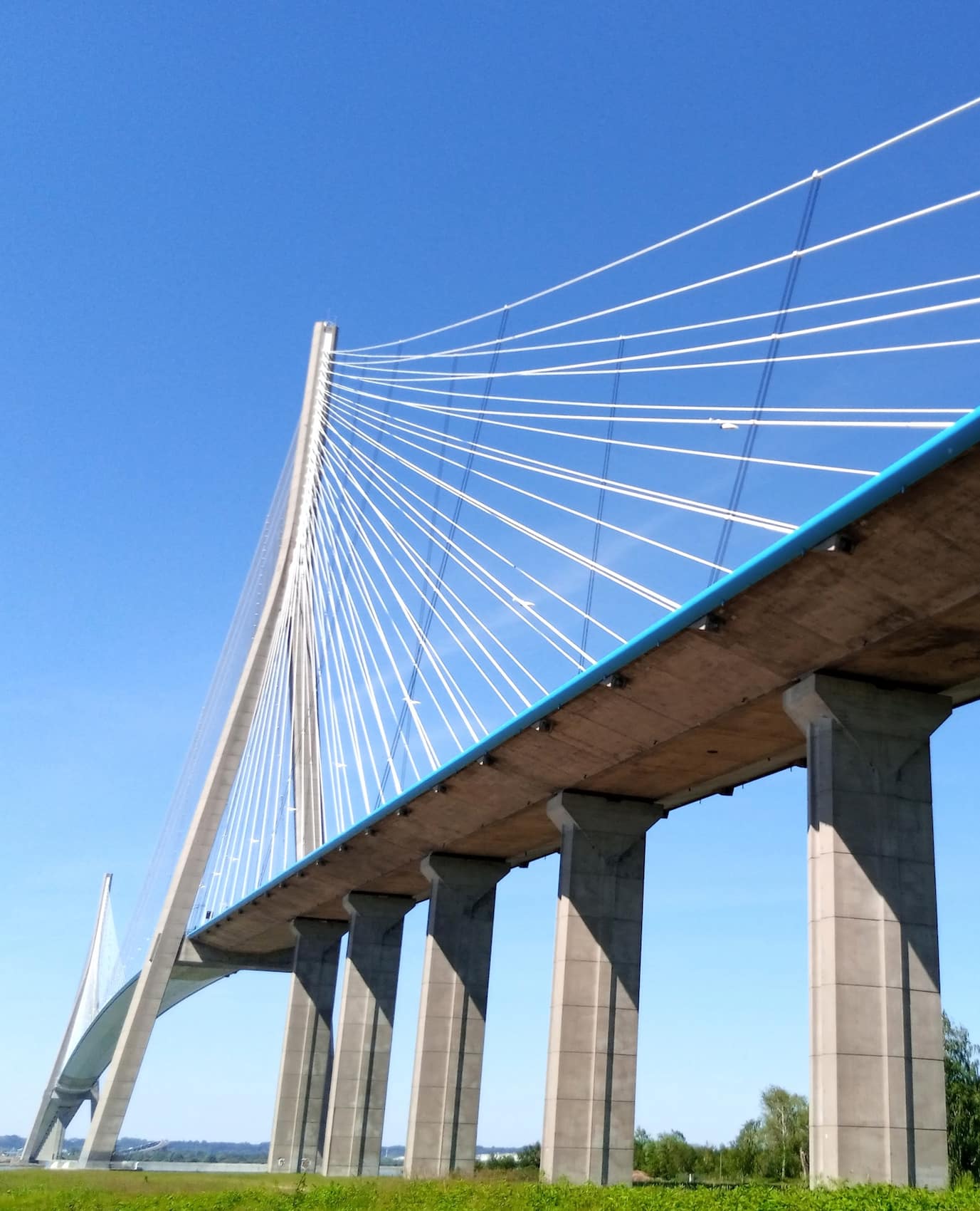 Pont de Normandie, Honfleur Pont de Normandie, Honfleur