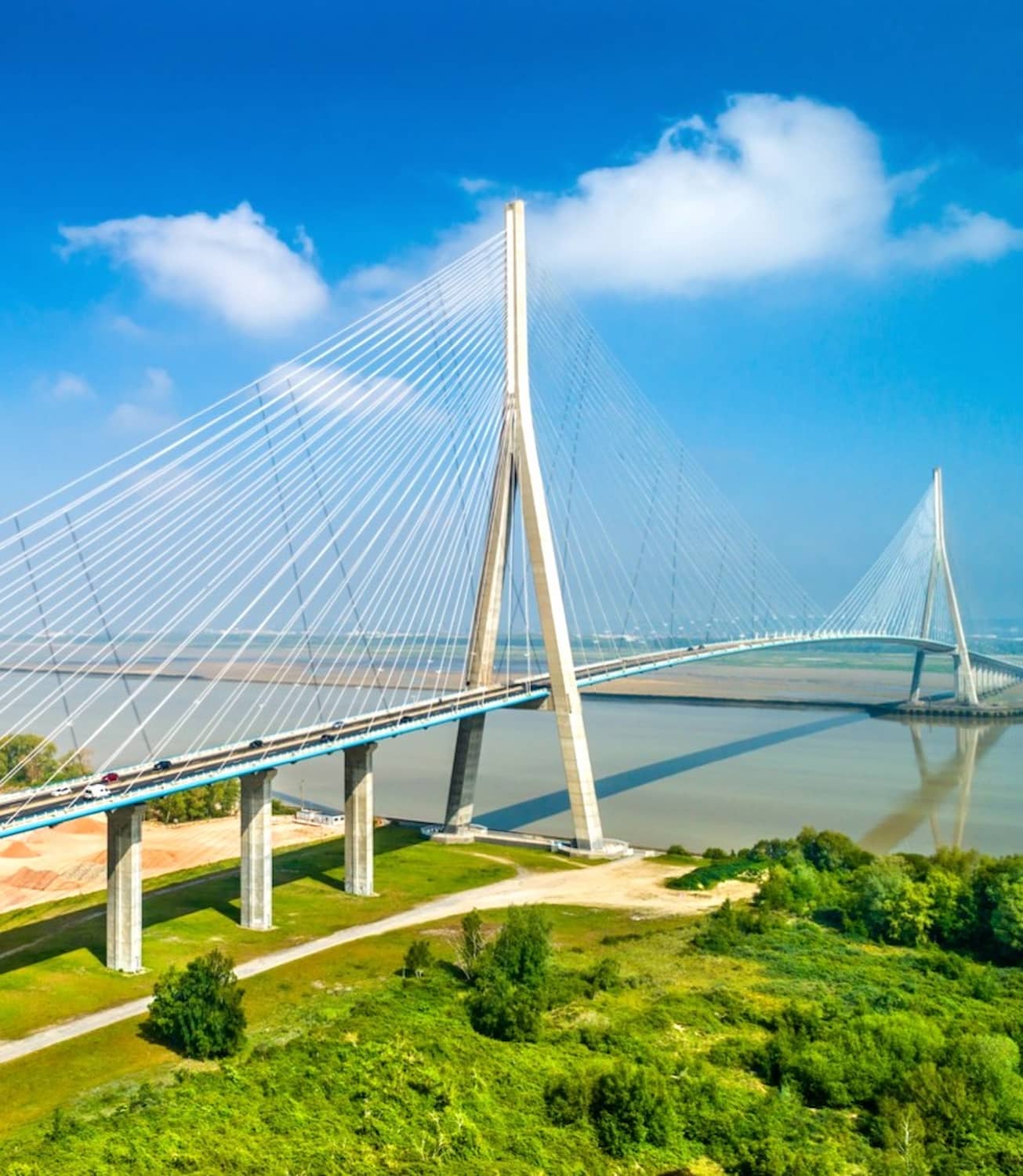 Pont de Normandie, Honfleur Pont de Normandie, Honfleur