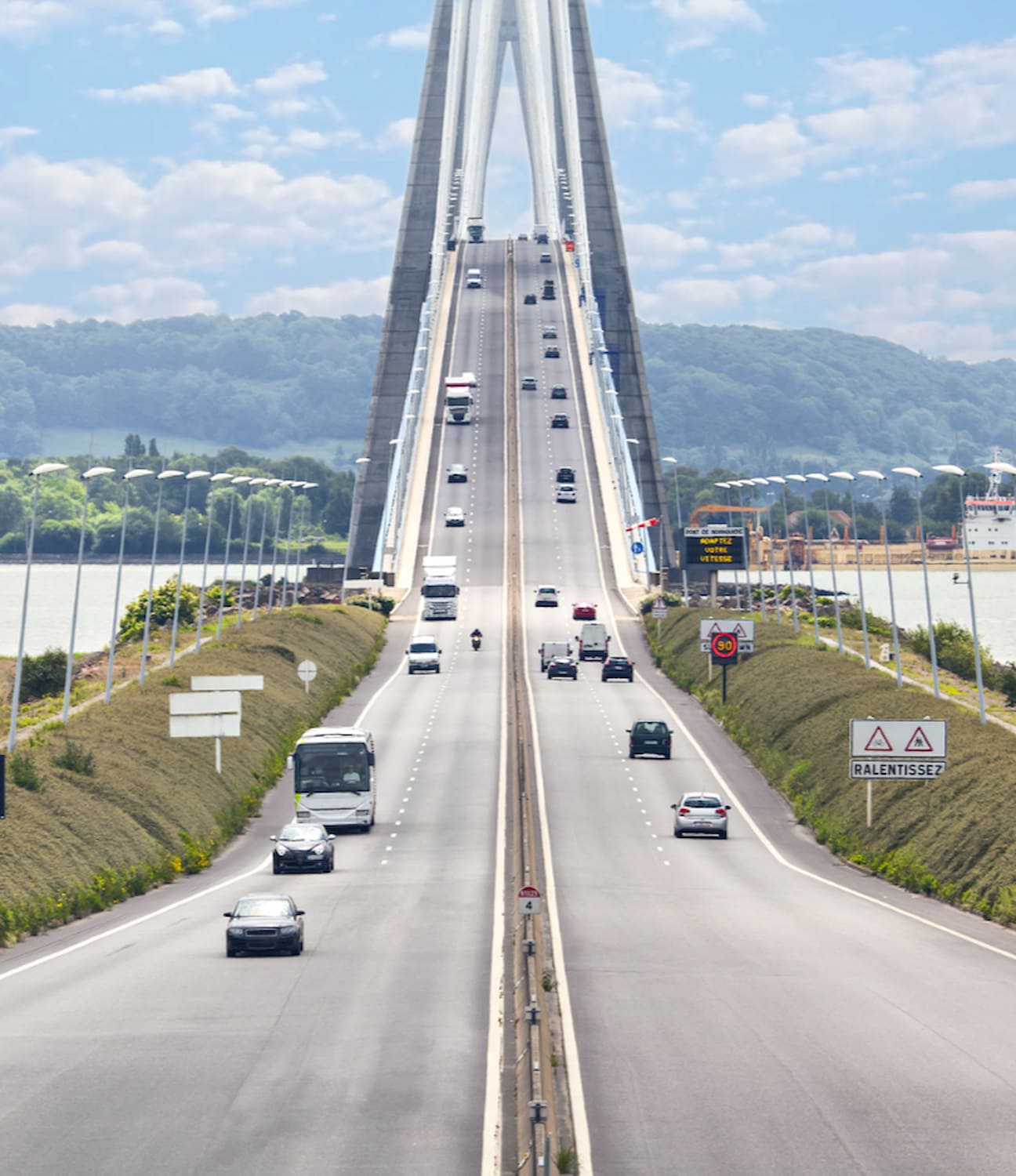 Pont de Normandie, Honfleur Pont de Normandie, Honfleur