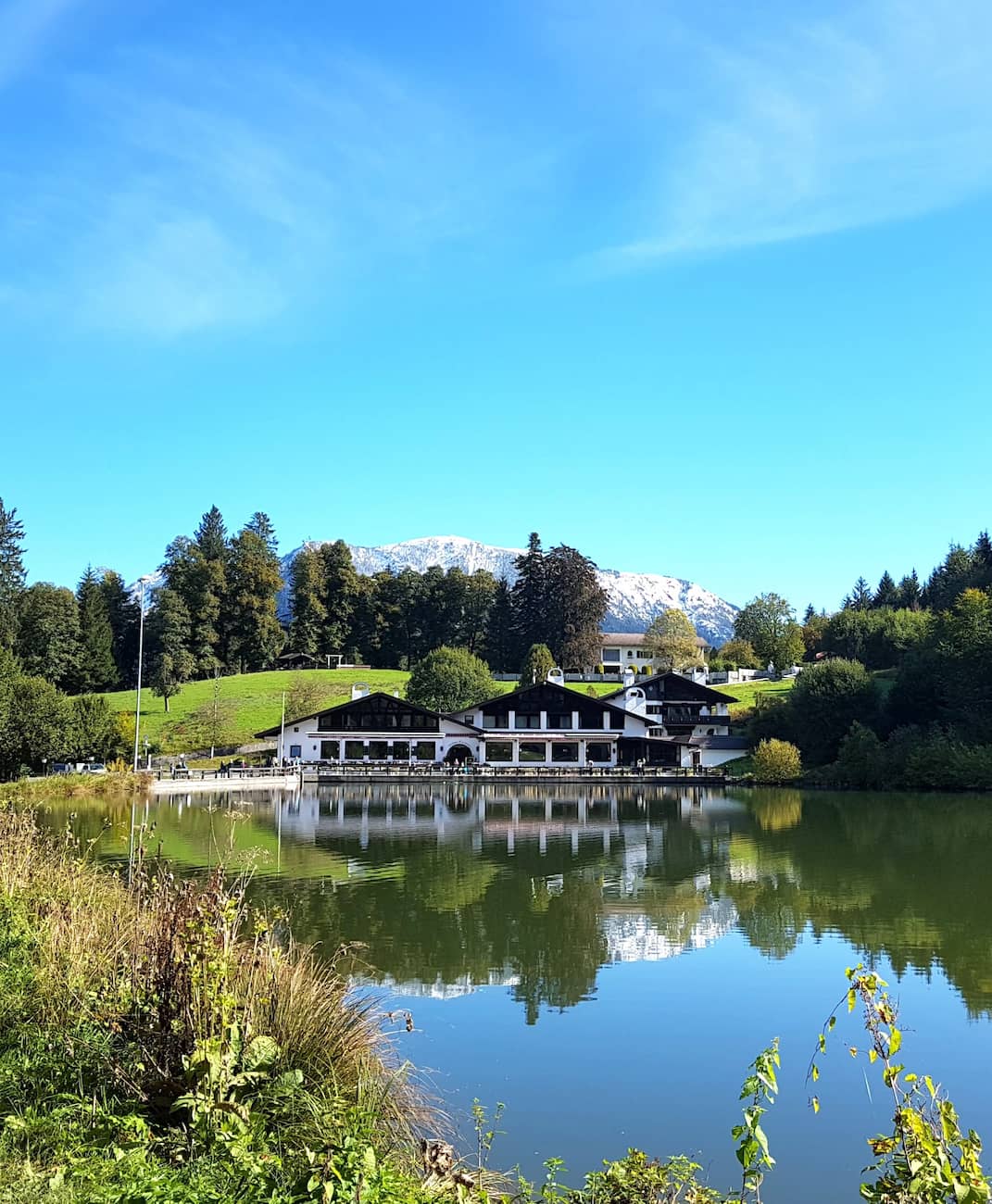 Riessersee Lake Garmisch Partenkirchen Riessersee Lake Garmisch Partenkirchen