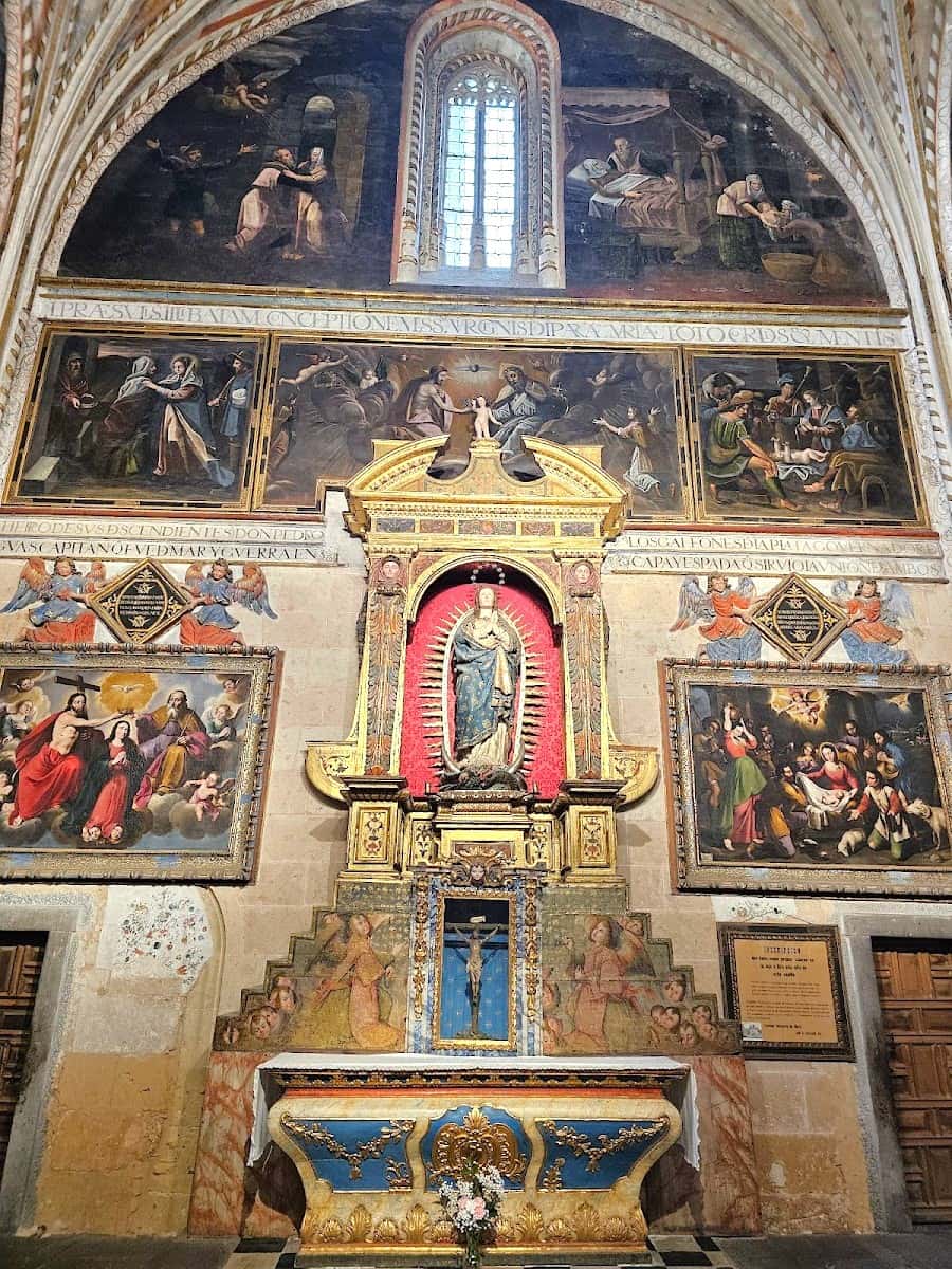 Inside of Segovia Cathedral, Segovia Inside of Segovia Cathedral, Segovia