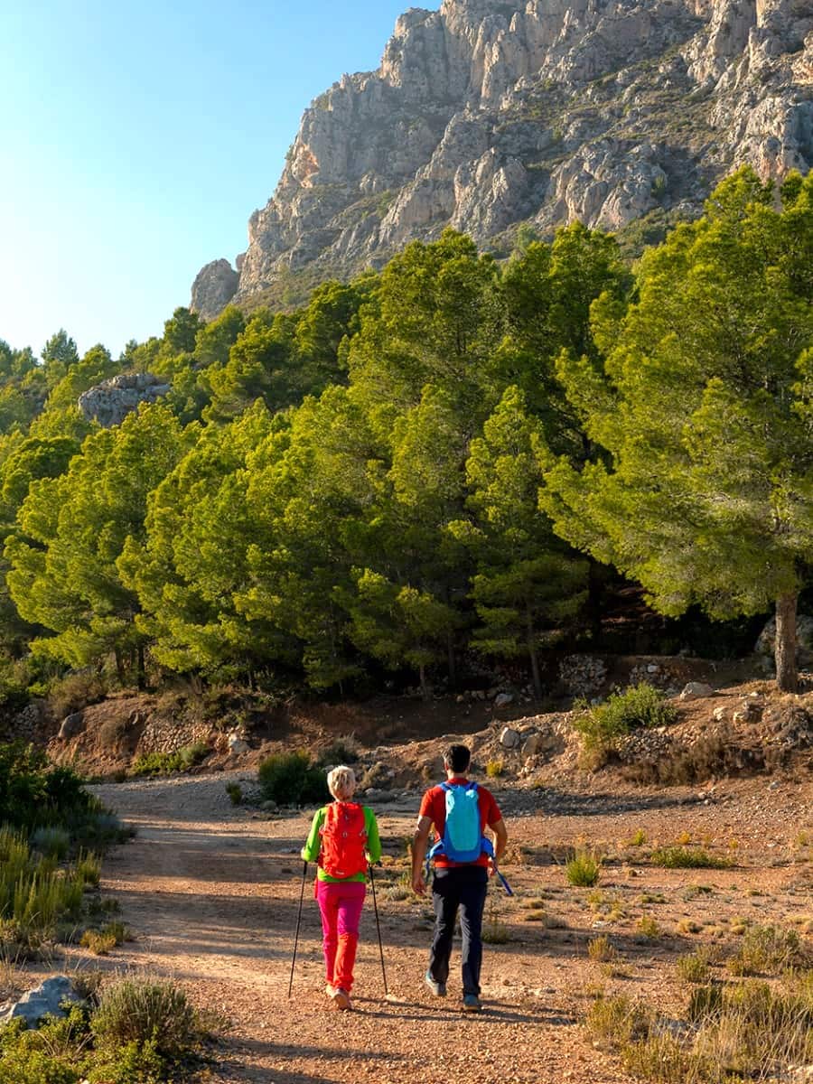 Sierra de Olta trails, Calpe
