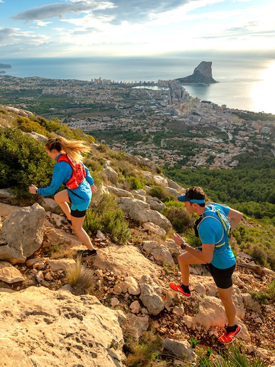 Sierra de Olta trails, Calpe