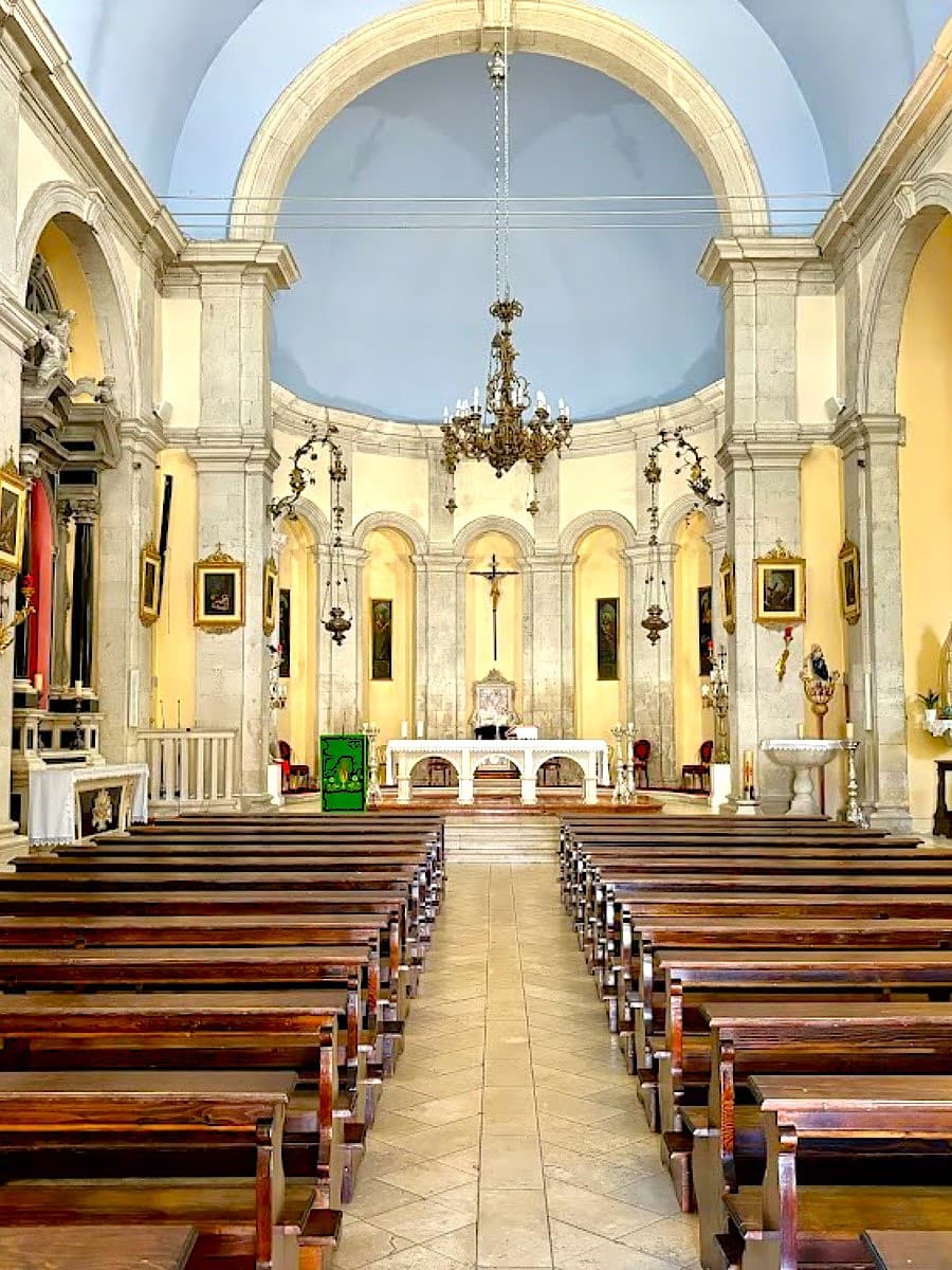 Inside of St. Mark's Church, Makarska Inside of St. Mark's Church, Makarska