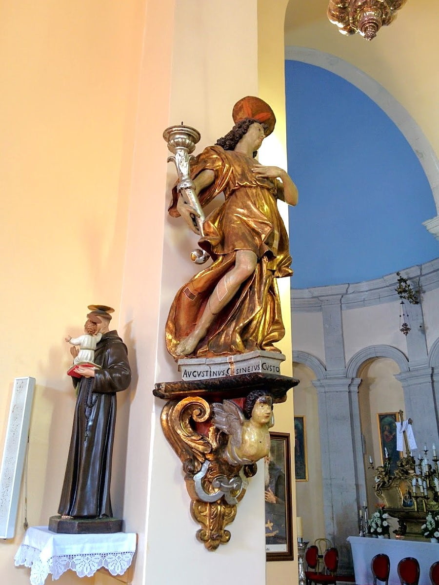 Inside of St. Mark's Church, Makarska Inside of St. Mark's Church, Makarska