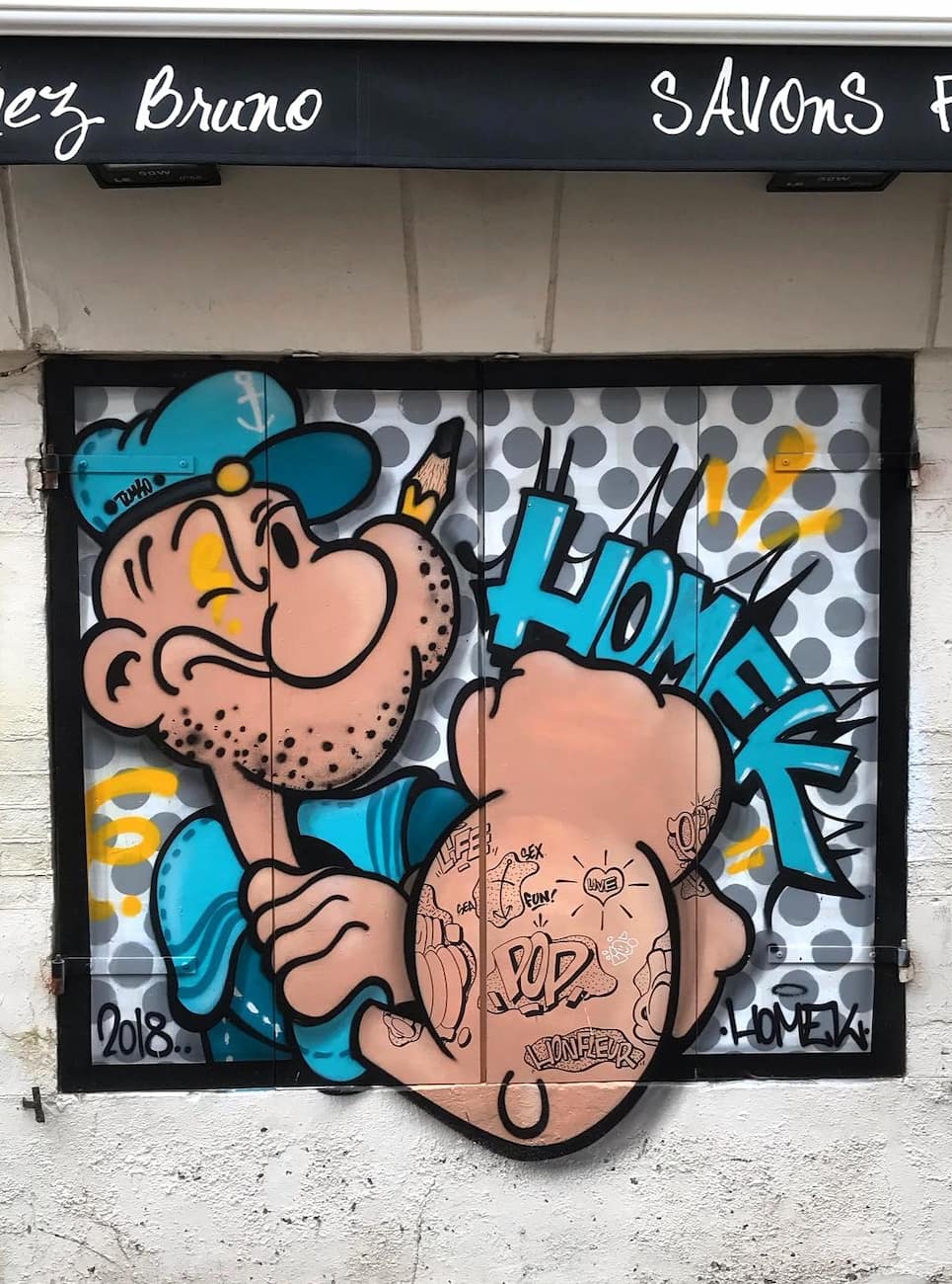 Street Art Honfleur Street Art Honfleur